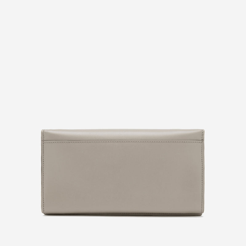 Demellier | The Andros Wallet | Taupe Smooth
