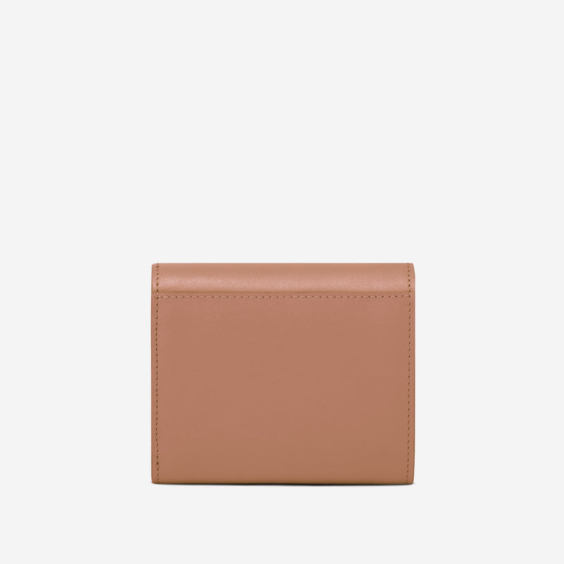 Demellier | The Midi Andros Wallet | Coral Smooth
