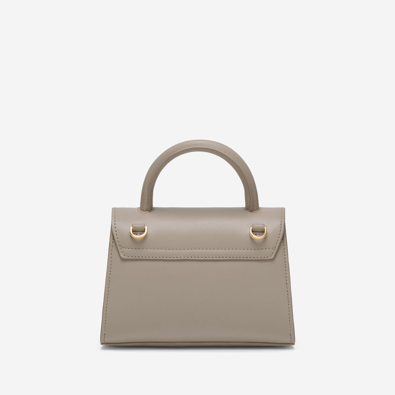 Demellier | The Nano Montreal | Taupe Smooth - Click Image to Close