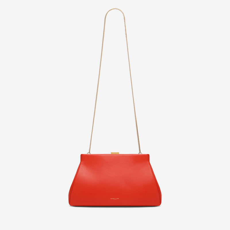 Demellier | The Cannes | Poppy Red Smooth