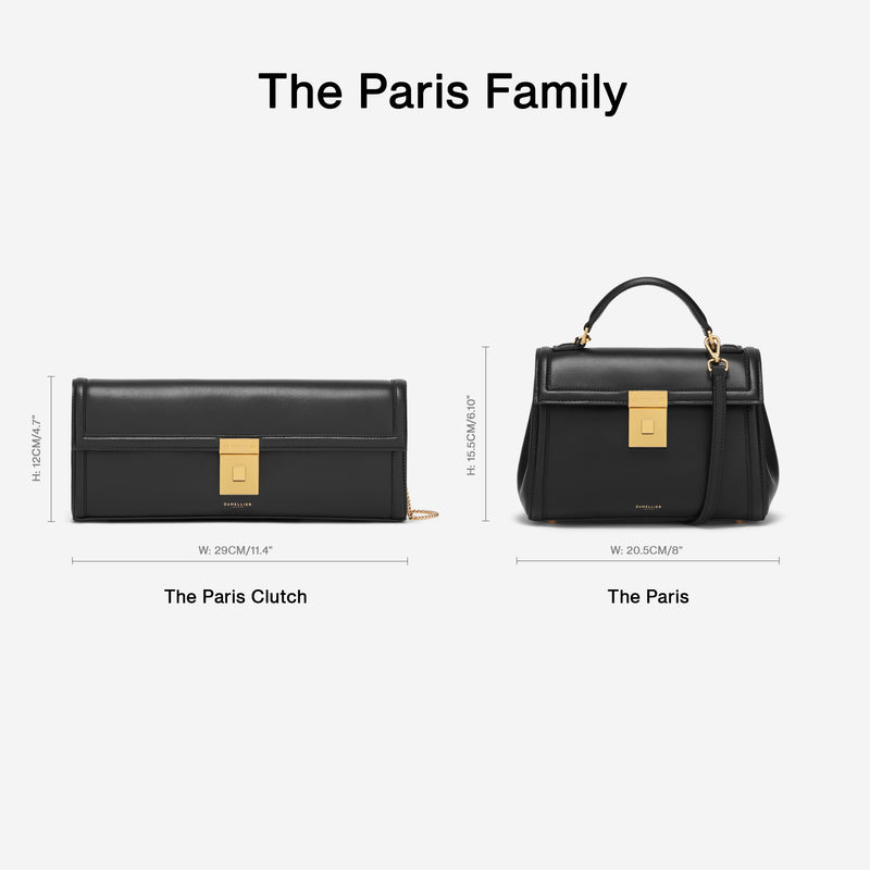 Demellier | The Paris Clutch | Off-White Smooth - Click Image to Close