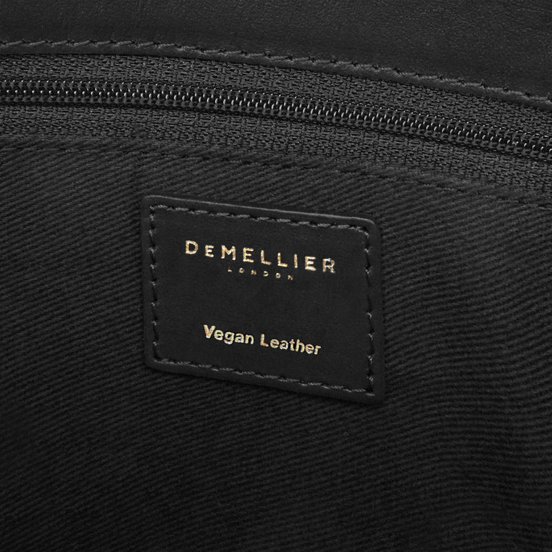 Demellier | The Nano Montreal | Vegan Black Smooth - Click Image to Close